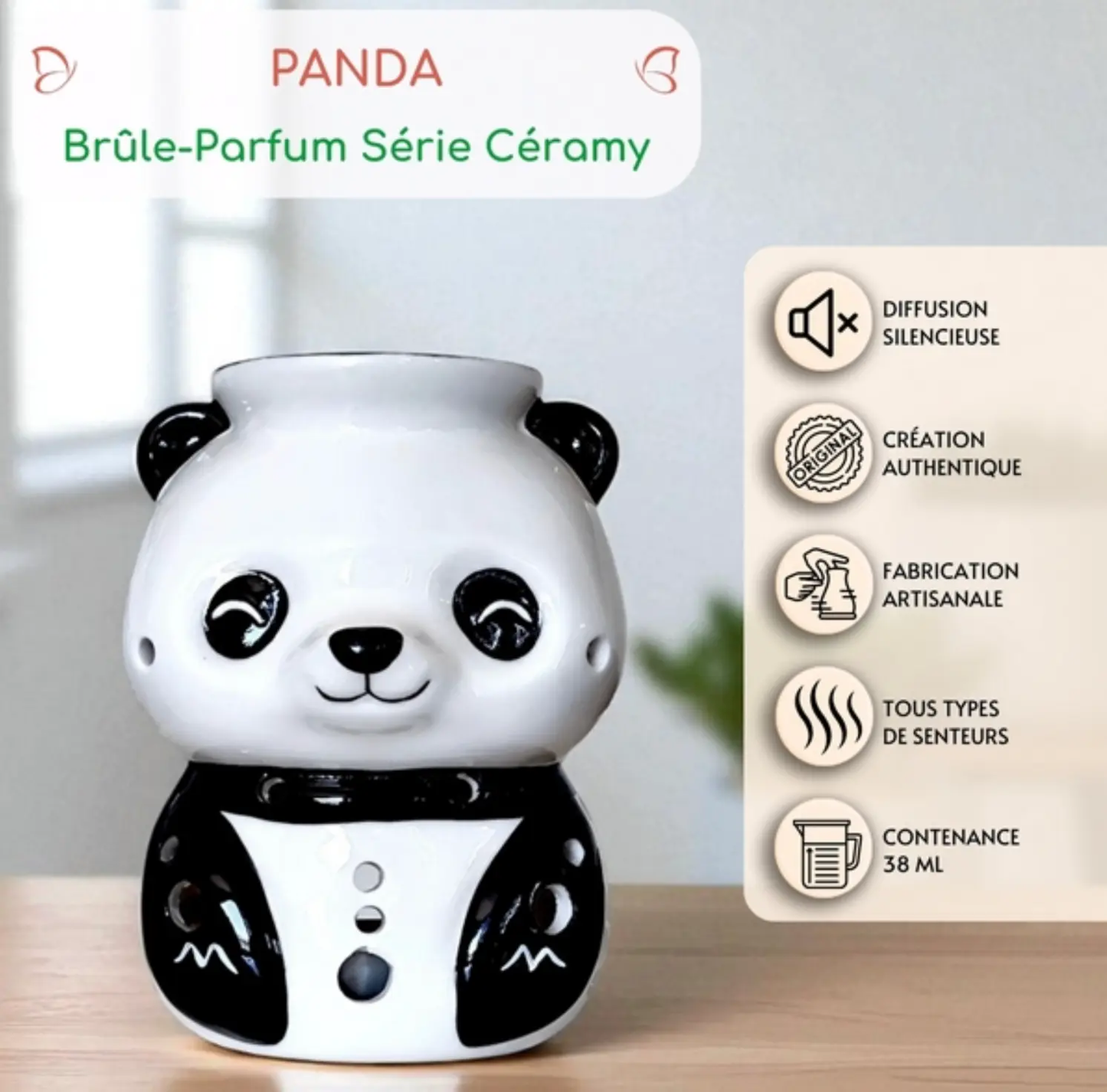 Brûle-Parfum - Panda Brûle parfum