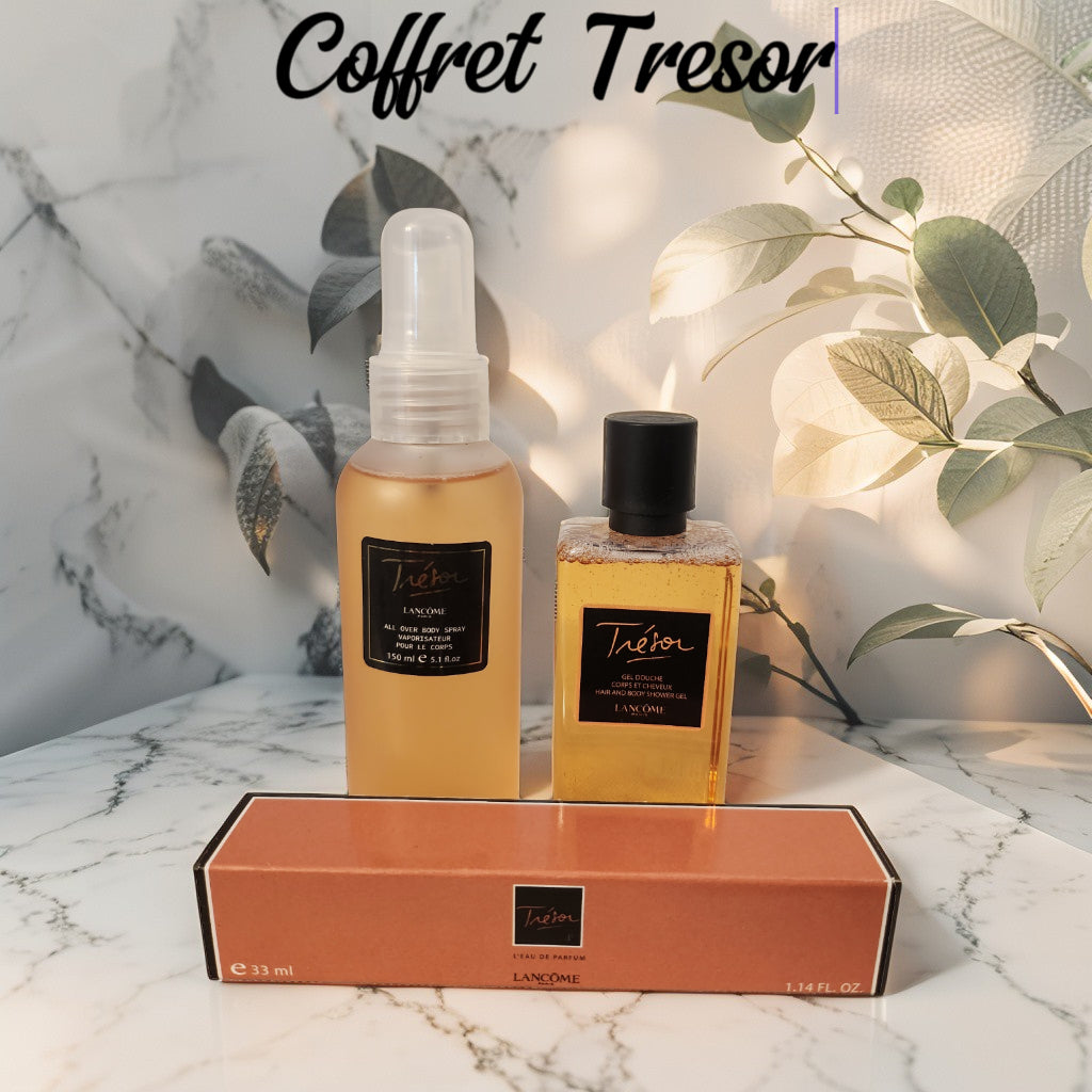 Coffret Trésor (gel douche + brume + 33ml) Lancôme