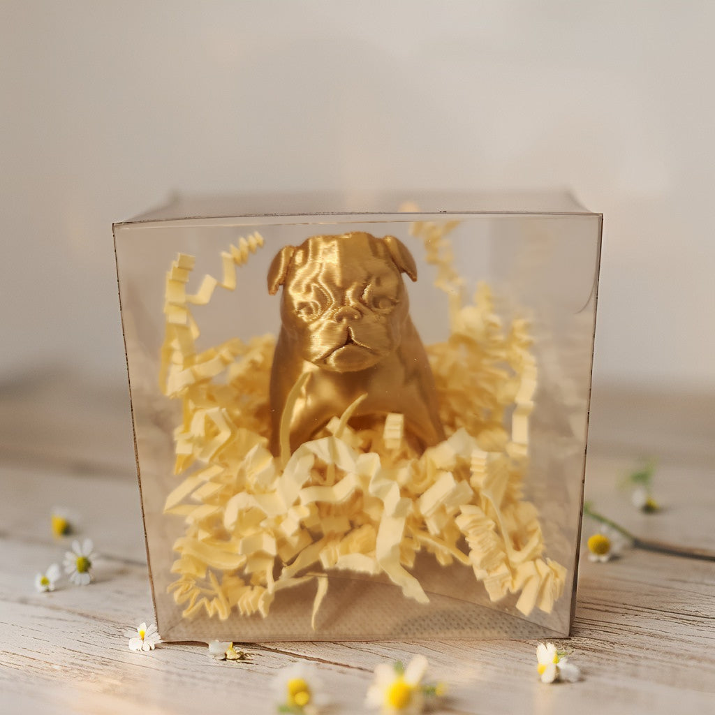 đŸ Figurine Carlin "Lucky Charm" en Impression 3D - Finition Or Canouto