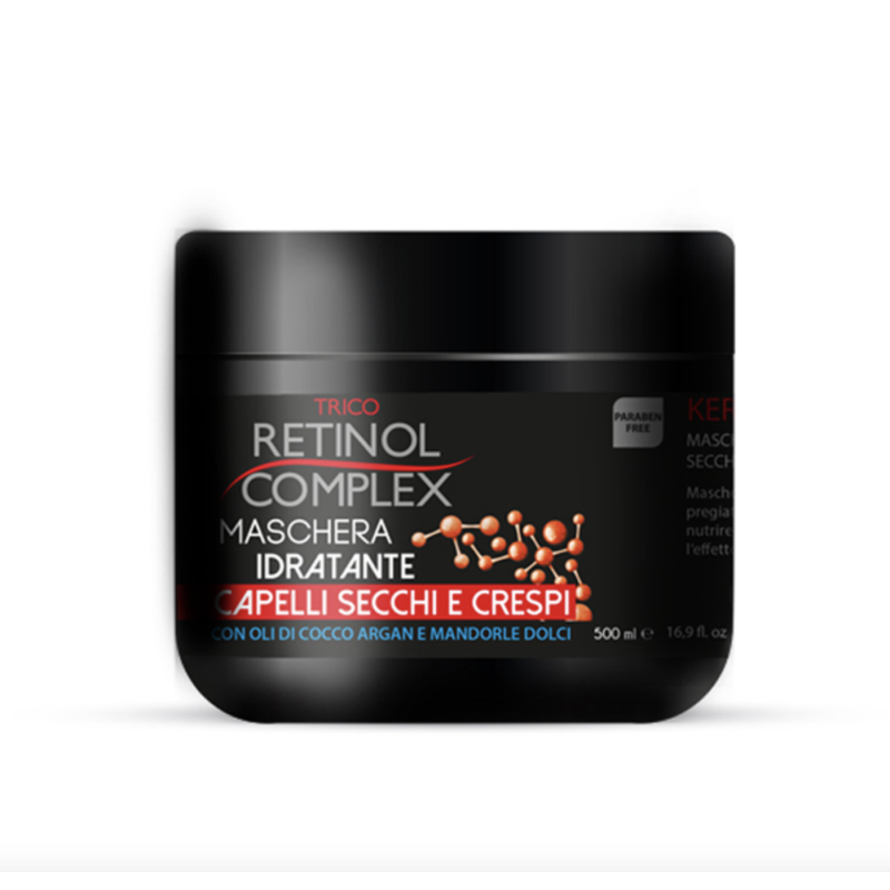 Masque Cheveux Secs & Cassants – RÉTINOL COMPLEX (500ml)