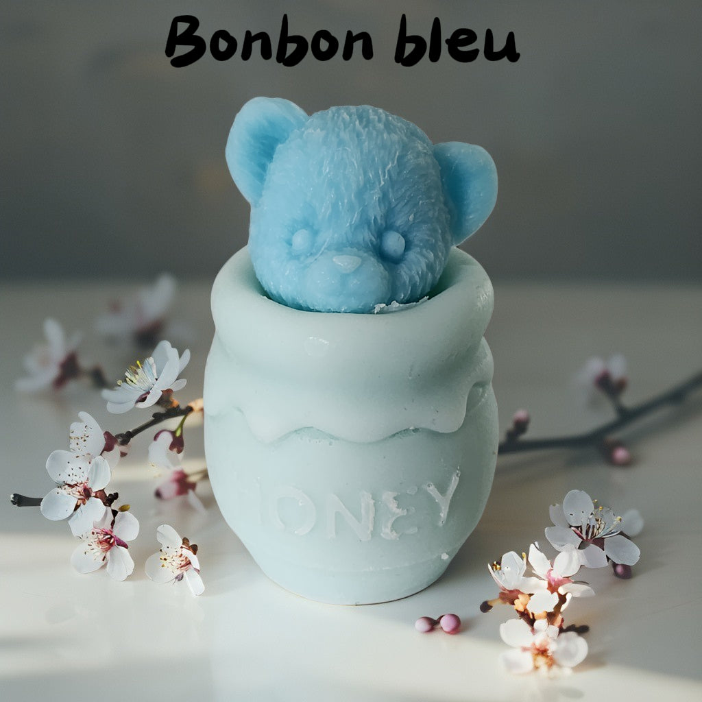 🍯 Fondant Pot de Miel et Ourson 🐻 Fondant ours miel