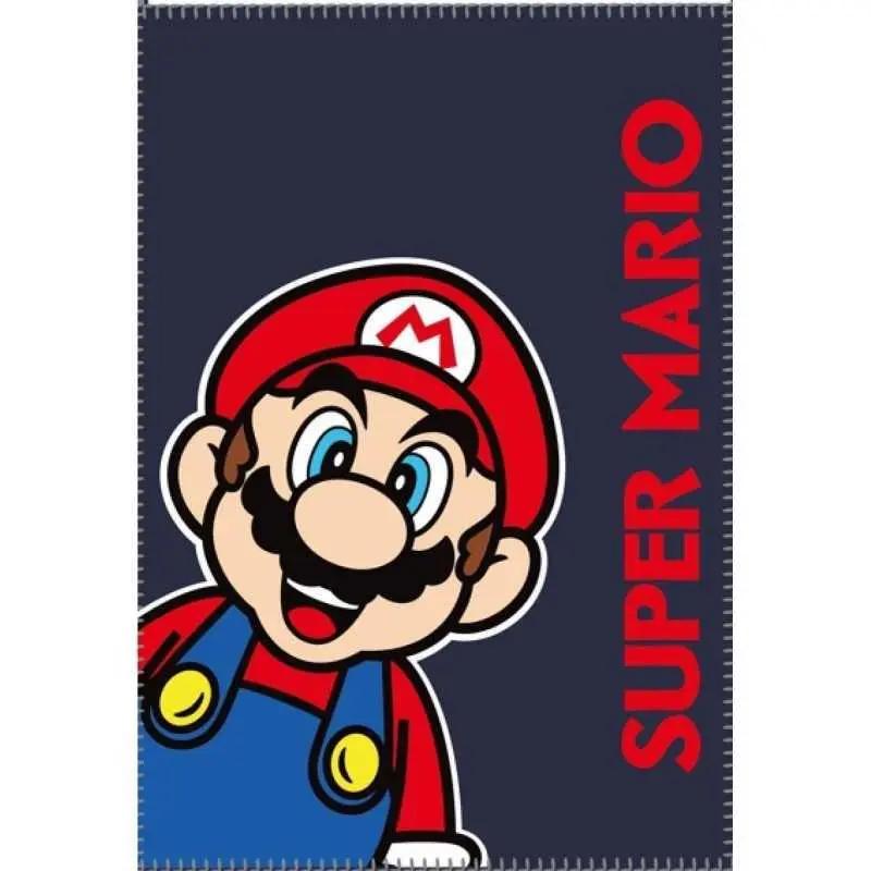 Plaid Polaire Super Mario Nintendo - Canouto