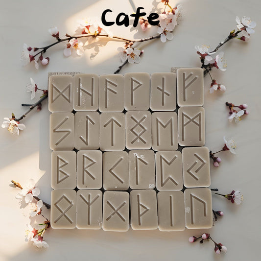 ᛟ Fondants "Les 24 Runes du Futhark" Fondant runes