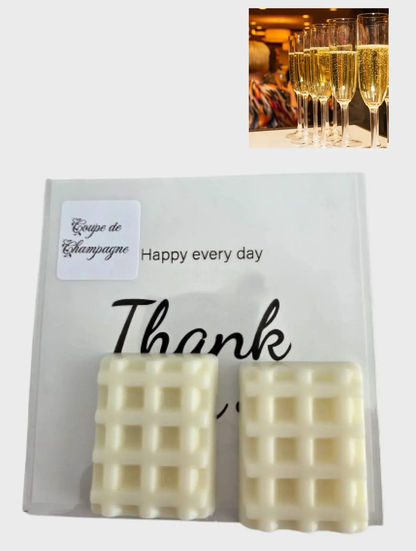 🧇 2 Fondants "Mini Gaufre" - Canouto