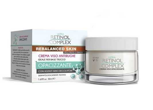 Crème Anti-Rides & Matifiante – RÉTINOL COMPLEX 118 (50ml)