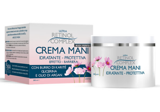 Soin Intensif Mains : Crème Hydratante & Protectrice – RÉTINOL COMPLEX (250ml)