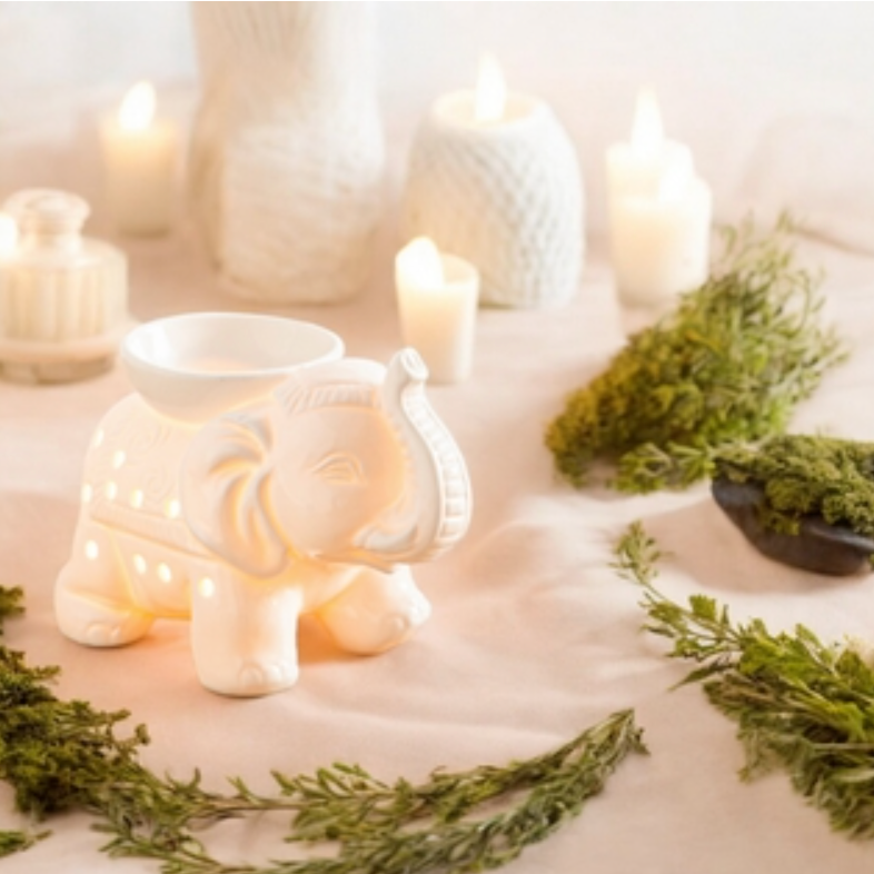 Brûle parfum - Tandor Gris ou Blanc Bruleur