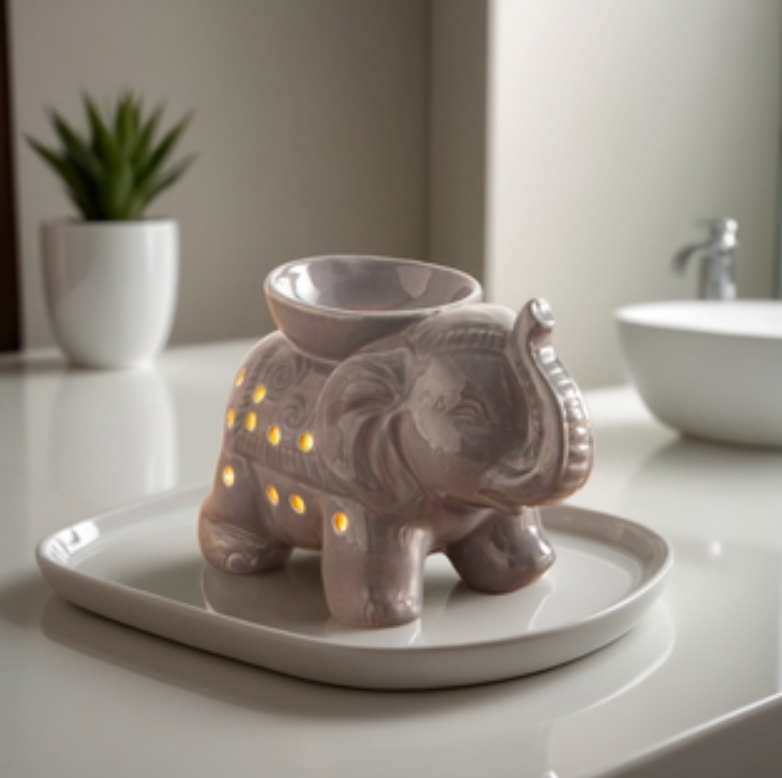 Brûle parfum - Tandor Gris ou Blanc Bruleur