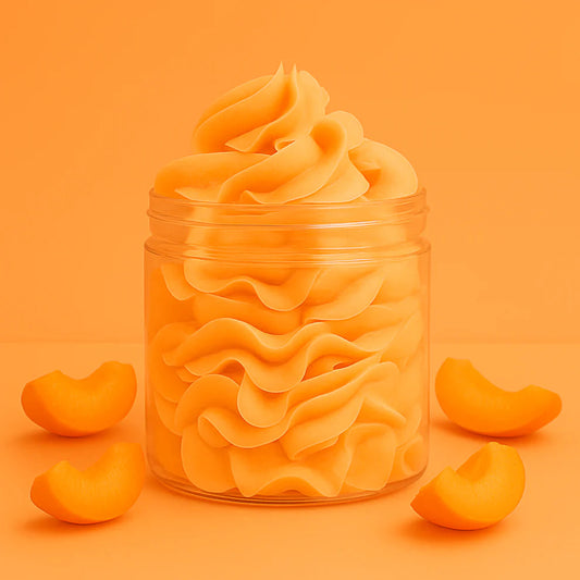 Savon Fouetté Artisanal – Parfum Abricot (100 g) Canouto