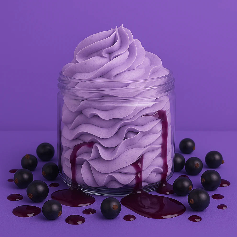 Savon Fouetté Artisanal – Bonbon Cassis (100 g) Canouto