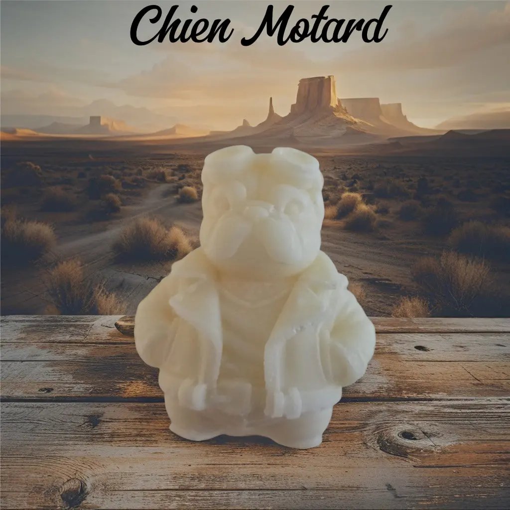 🏍️ Fondant "EASY RIDER" – Chien Motard 🐾 - Canouto