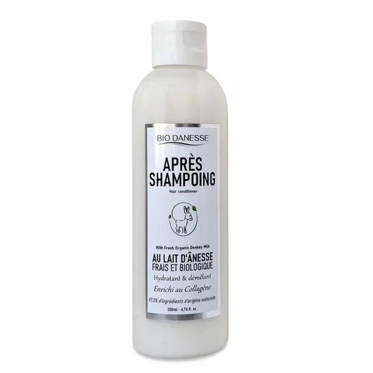 Après-Shampooing au Lait d'Ânesse BIO Canouto