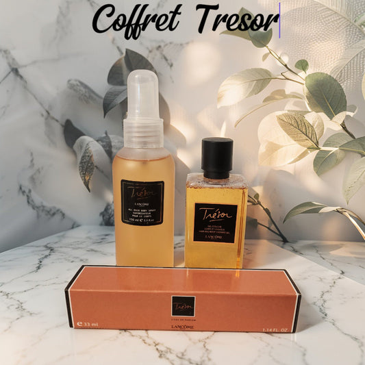Coffret Trésor (gel douche + brume + 33ml) Lancôme