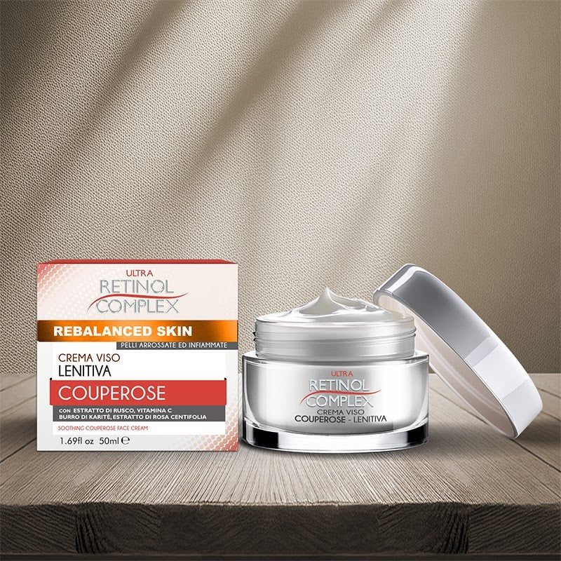 CRÈME VISAGE LÉNITIVE COUPEROSE RETINOL COMPLEX