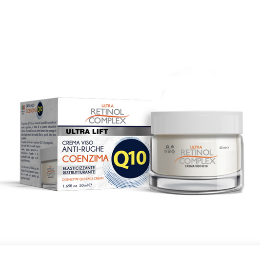 Crème Visage au Coenzyme Q10 - Retinol Complex (50ml) | Antioxydant & Vitalité Retinol Complex