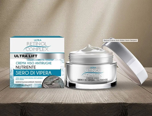 Crème Visage « Venin de Serpent » – L'Effet Lifting Immédiat (50 ml) Retinol Complex