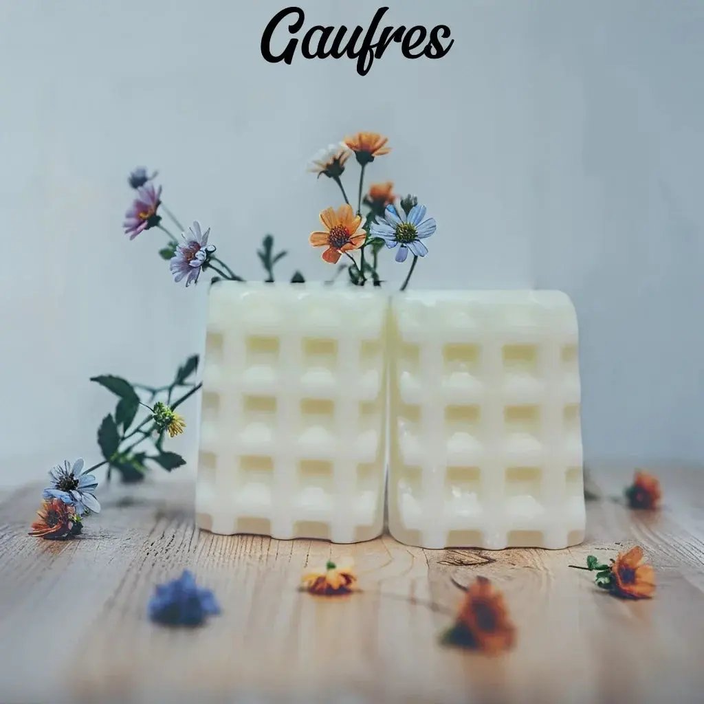 🧇 2 Fondants "Mini Gaufre" - Canouto
