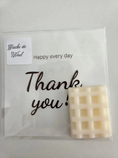 🧇 2 Fondants "Mini Gaufre" - Canouto