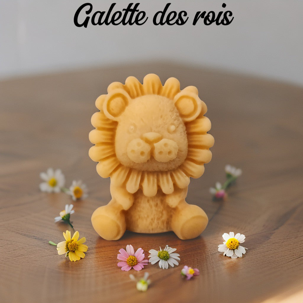🦁 Fondant "Le Lion Roi" Fondant Lion