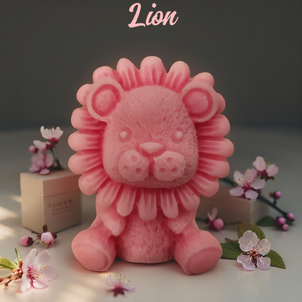 🦁 Fondant "Le Lion Roi" Fondant Lion