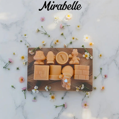 🍄 Lot de 9 Fondants "Collection Super Mario" - Canouto