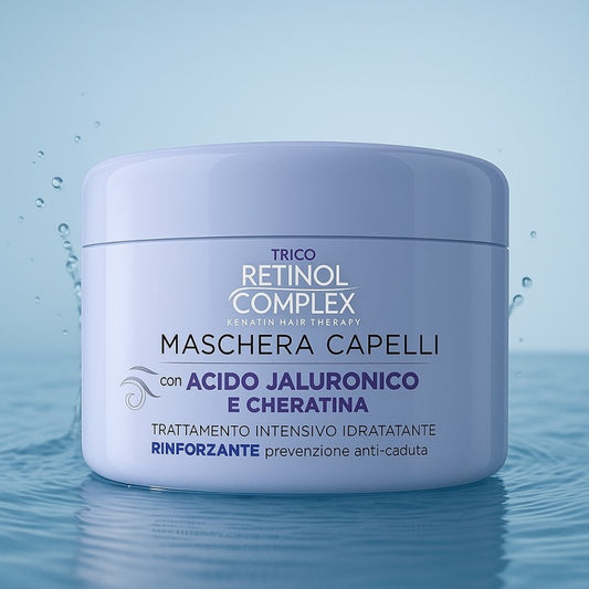 Masque à l'Acide Hyaluronique & Kératine – RÉTINOL COMPLEX