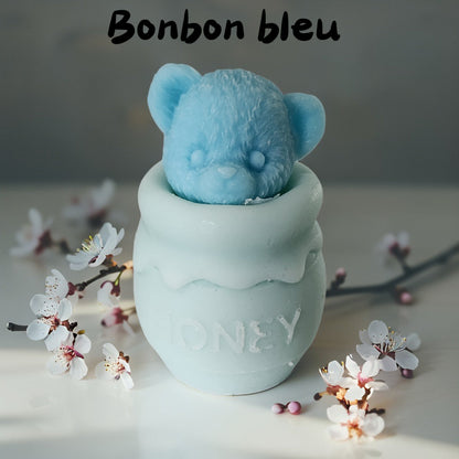 🍯 Fondant Pot de Miel et Ourson 🐻 Fondant ours miel