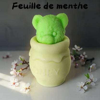 🍯 Fondant Pot de Miel et Ourson 🐻 Fondant ours miel