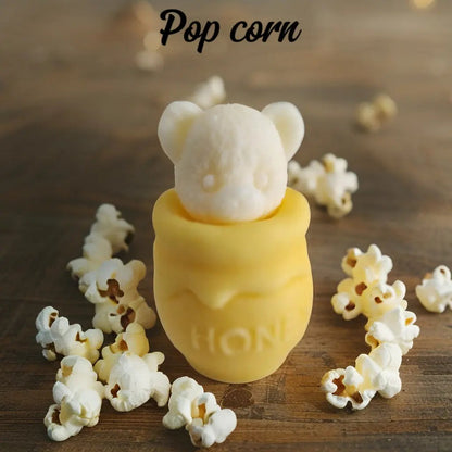 🍯 Fondant Pot de Miel et Ourson 🐻 Fondant ours miel