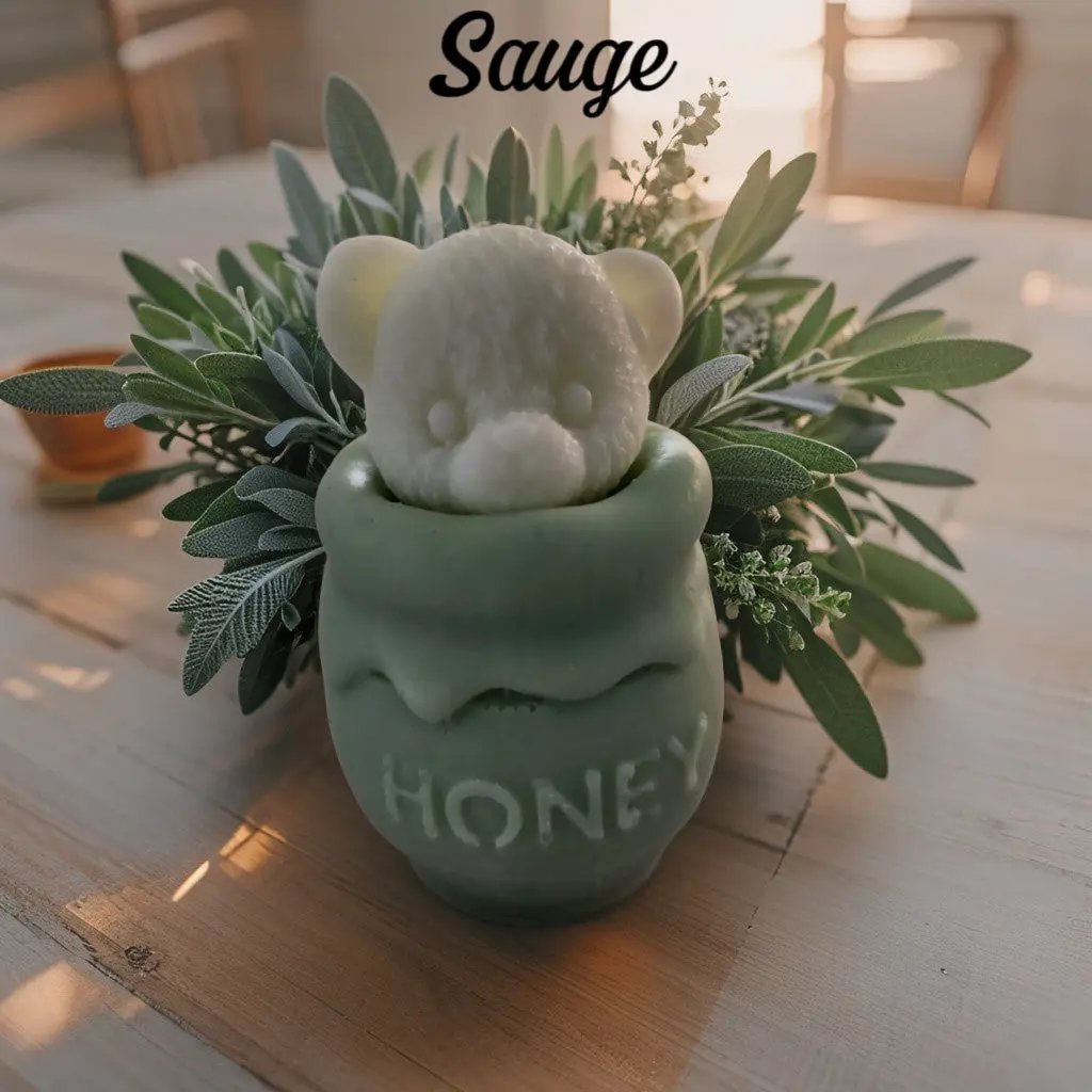 🍯 Fondant Pot de Miel et Ourson 🐻 Fondant ours miel