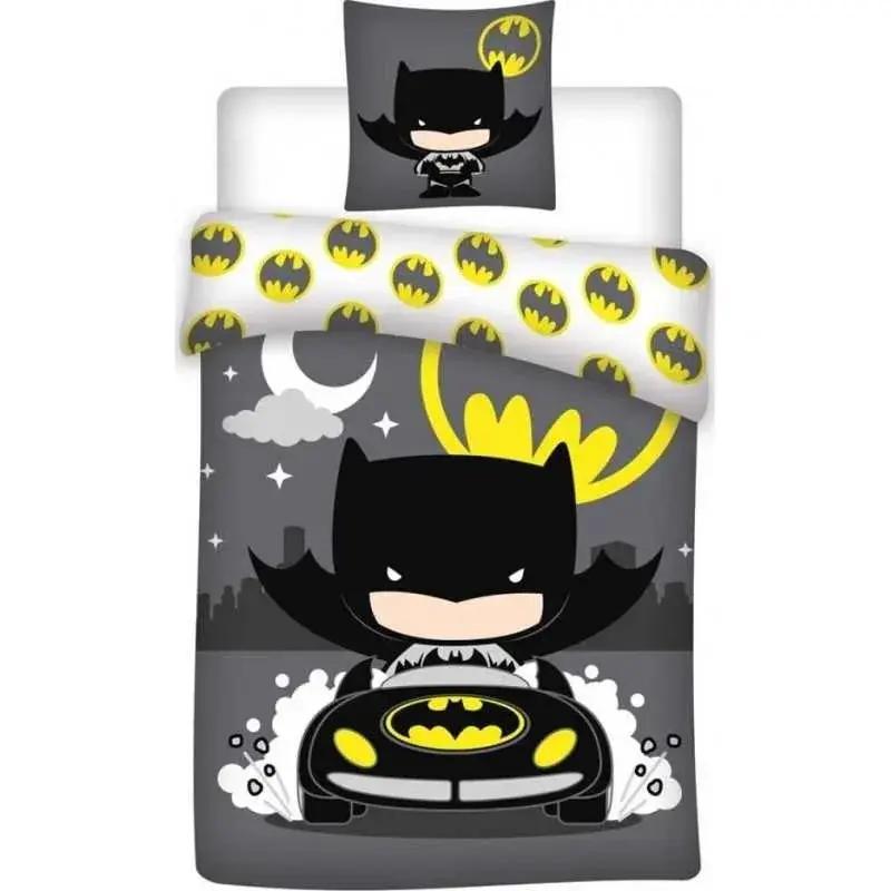 Parure de Lit Batman 140x200 cm - Le Chevalier Noir - Canouto