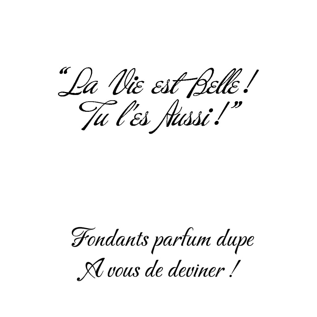 Fondants parfum dupe, Bella vitta Canouto