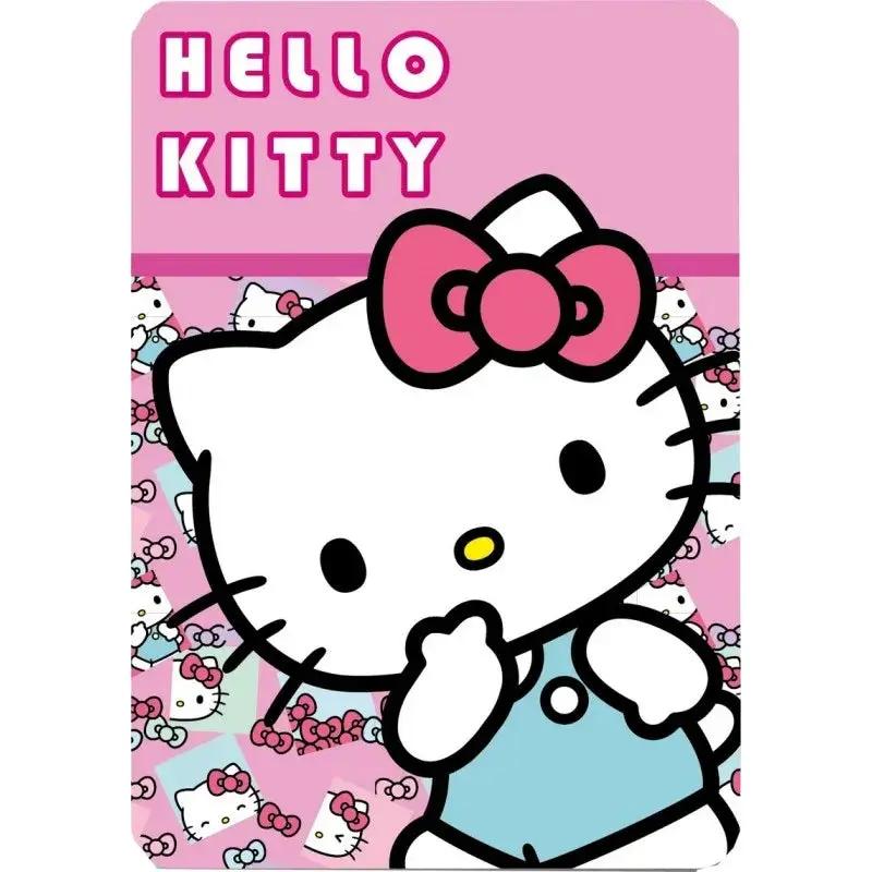 Plaid Polaire Hello kitty - Canouto