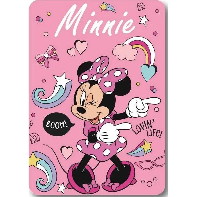 Plaid Polaire Minnie Disney - Canouto