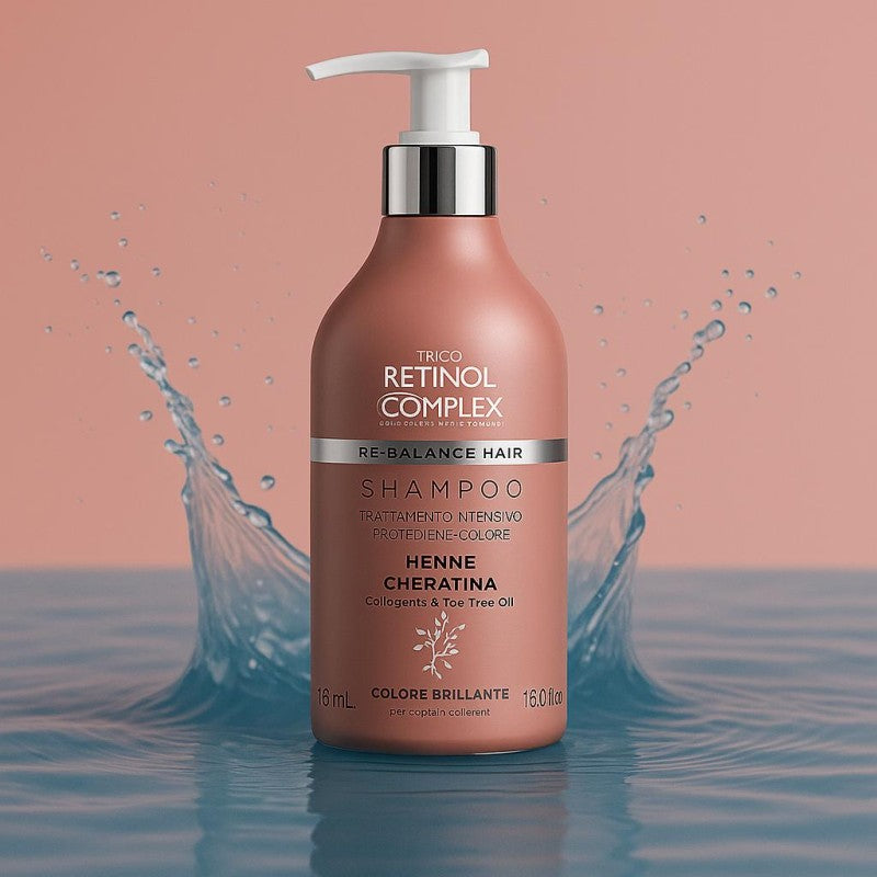 Shampoing Éclat & Protection Couleur – RÉTINOL COMPLEX (500ml)