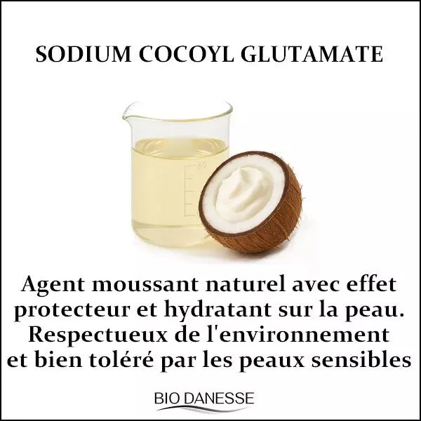 Gel douche au lait d'ânesse bio parfum Monoï.